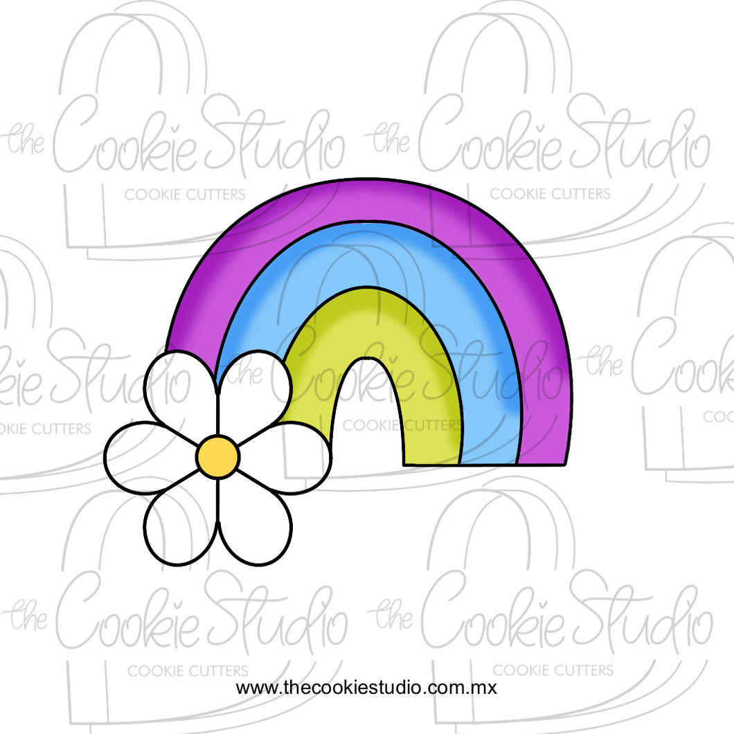 Cortador de Galleta Arcoíris Margarita