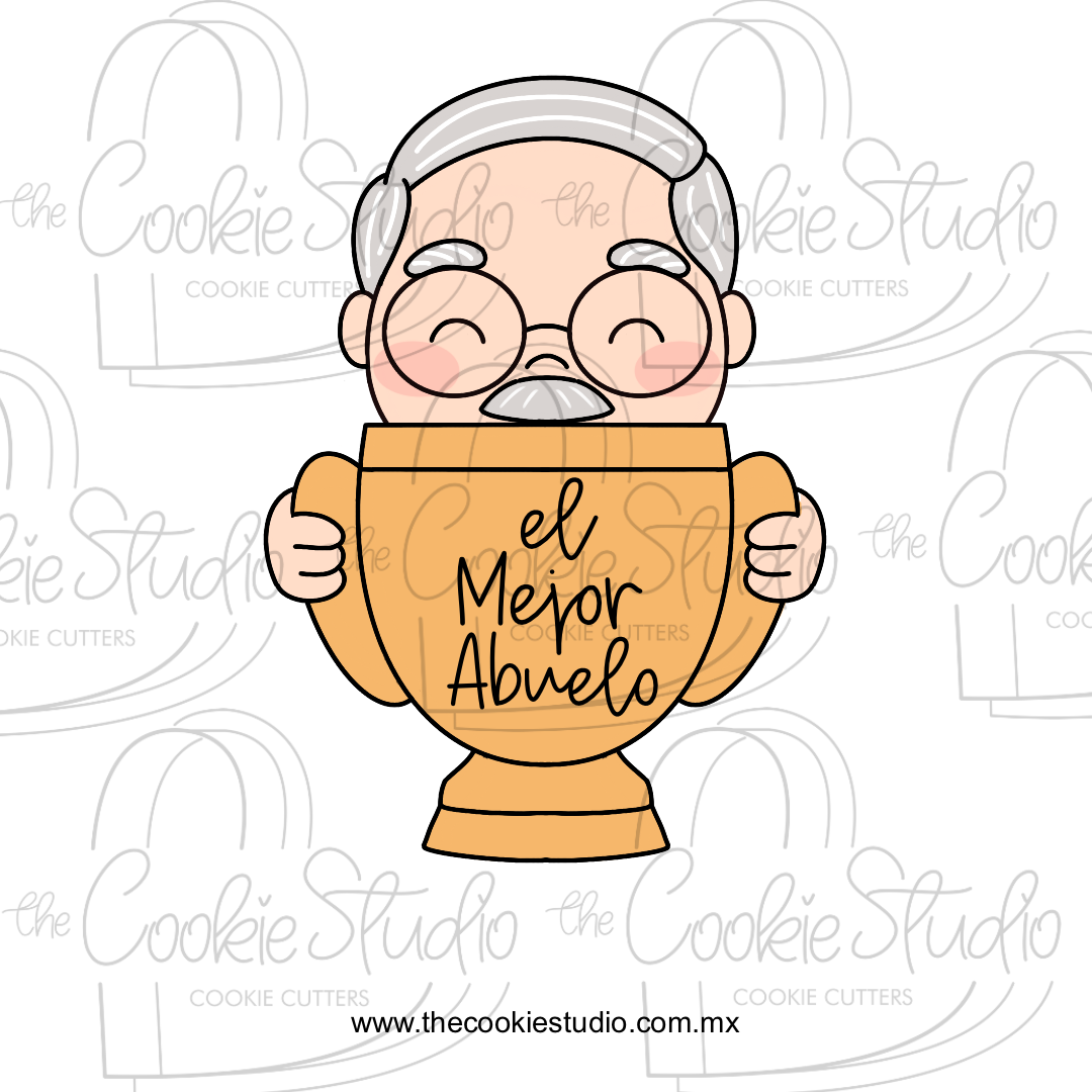 El Mejor Abuelo - STL FILE DIGITAL PRODUCT
