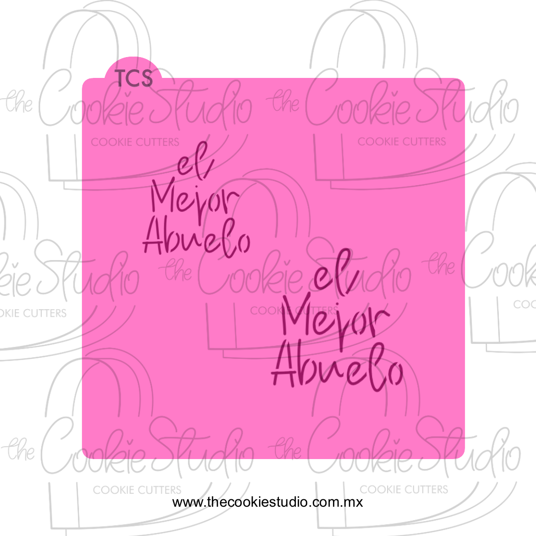 Stencil El Mejor Abuelo