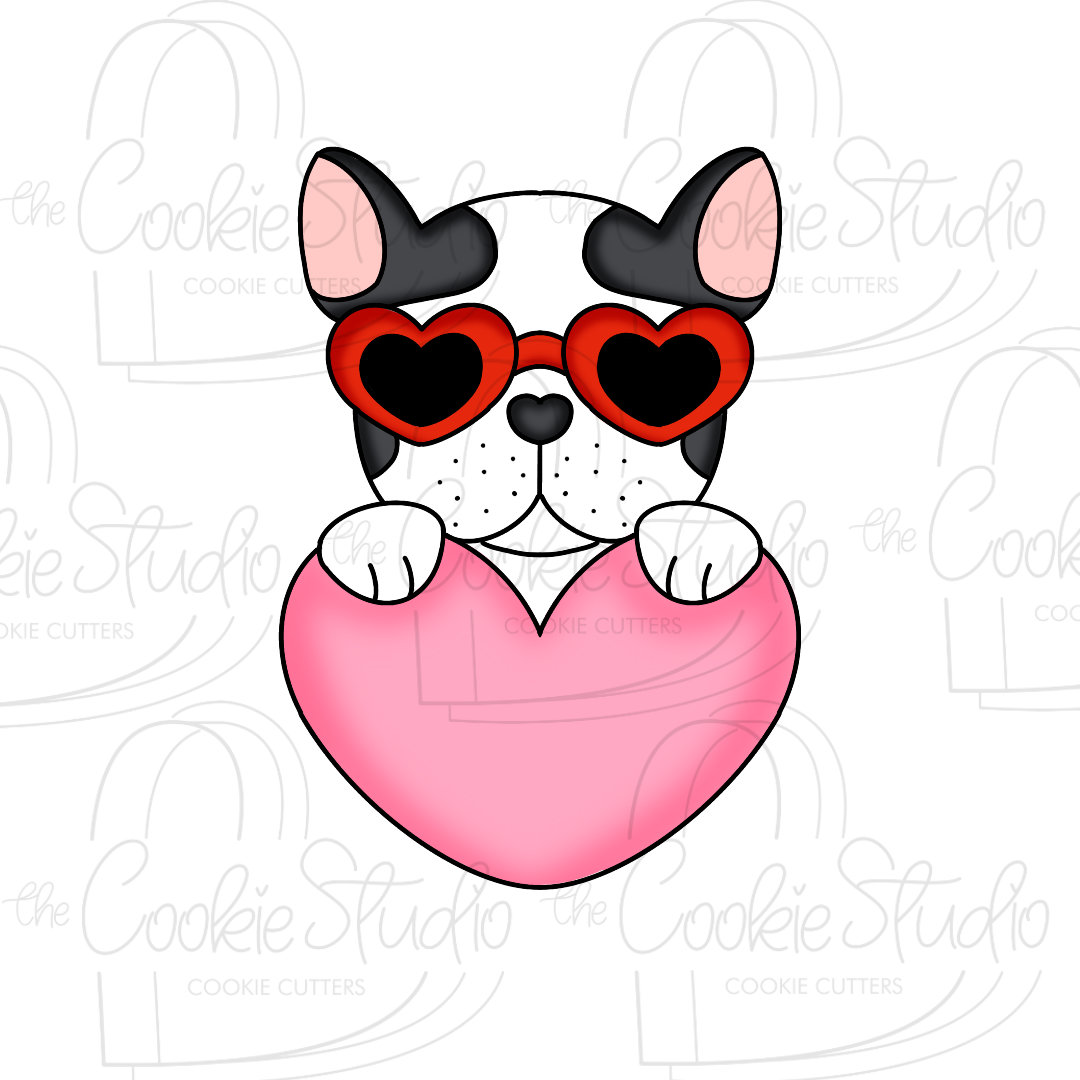 Cortador de Galleta Terrier Corazón