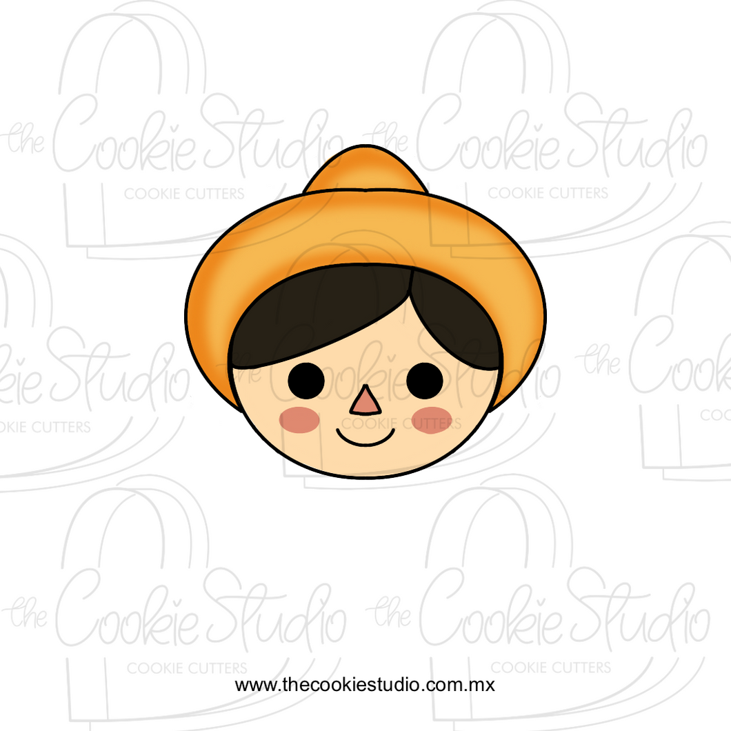 Cortador de Galleta Cara Muñeco Lele