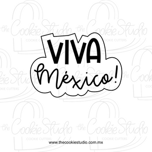 Cortador de Galleta Viva México