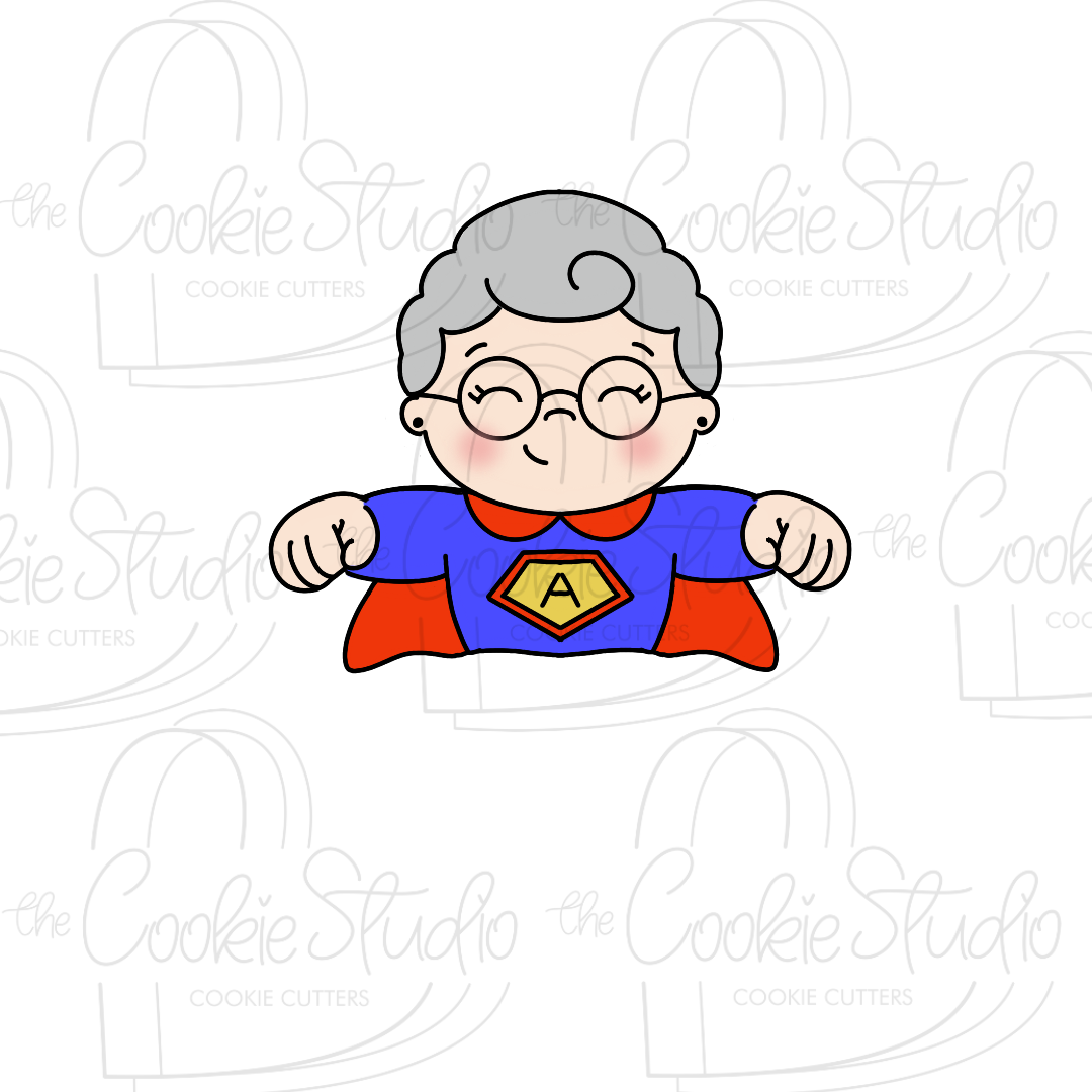 Súper Abuela - STL FILE DIGITAL PRODUCT