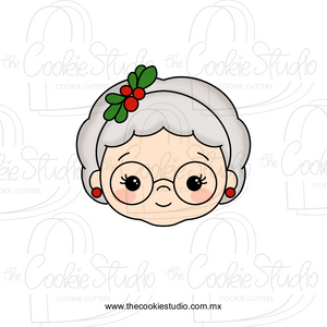 Cara Señora Claus 2023 - STL FILE DIGITAL PRODUCT