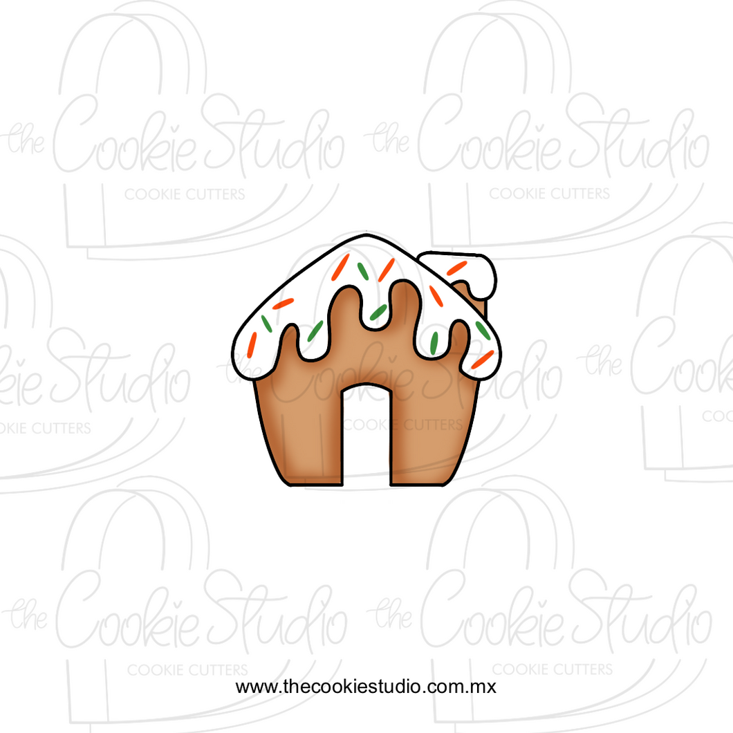 Cortador de Galleta Casita (Colgante Para Tazas)