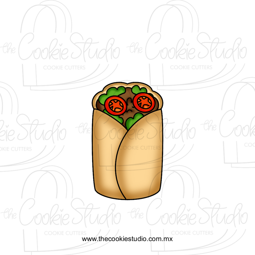 Cortador de Galleta Burrito Harina
