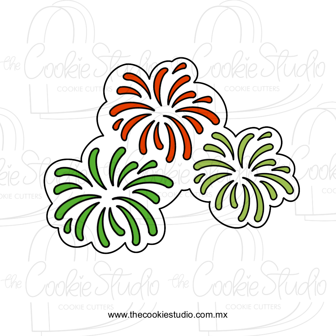 Cortador de Galleta Fuegos Artificiales