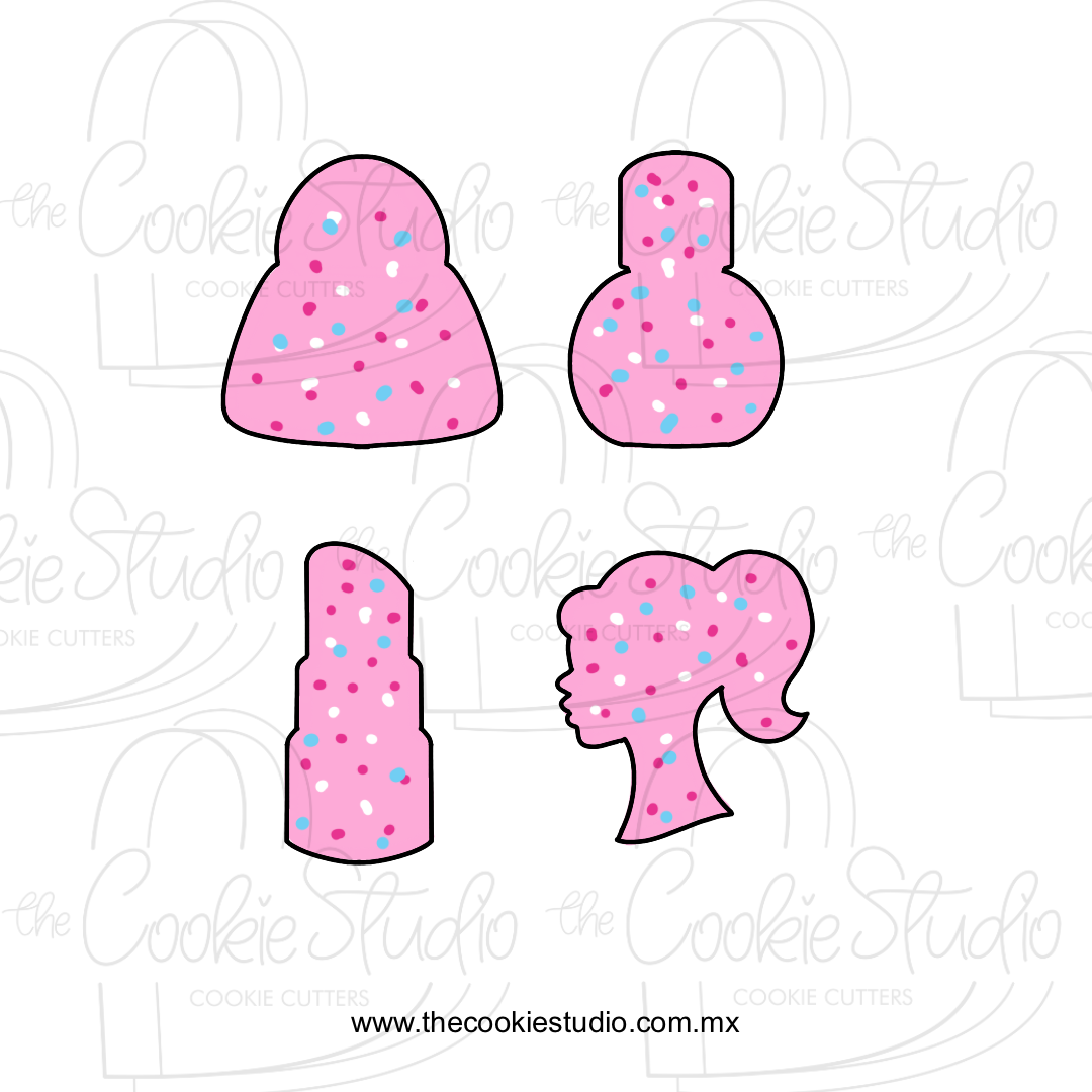 Frosted Dollie Mini Set - STL FILE DIGITAL PRODUCT