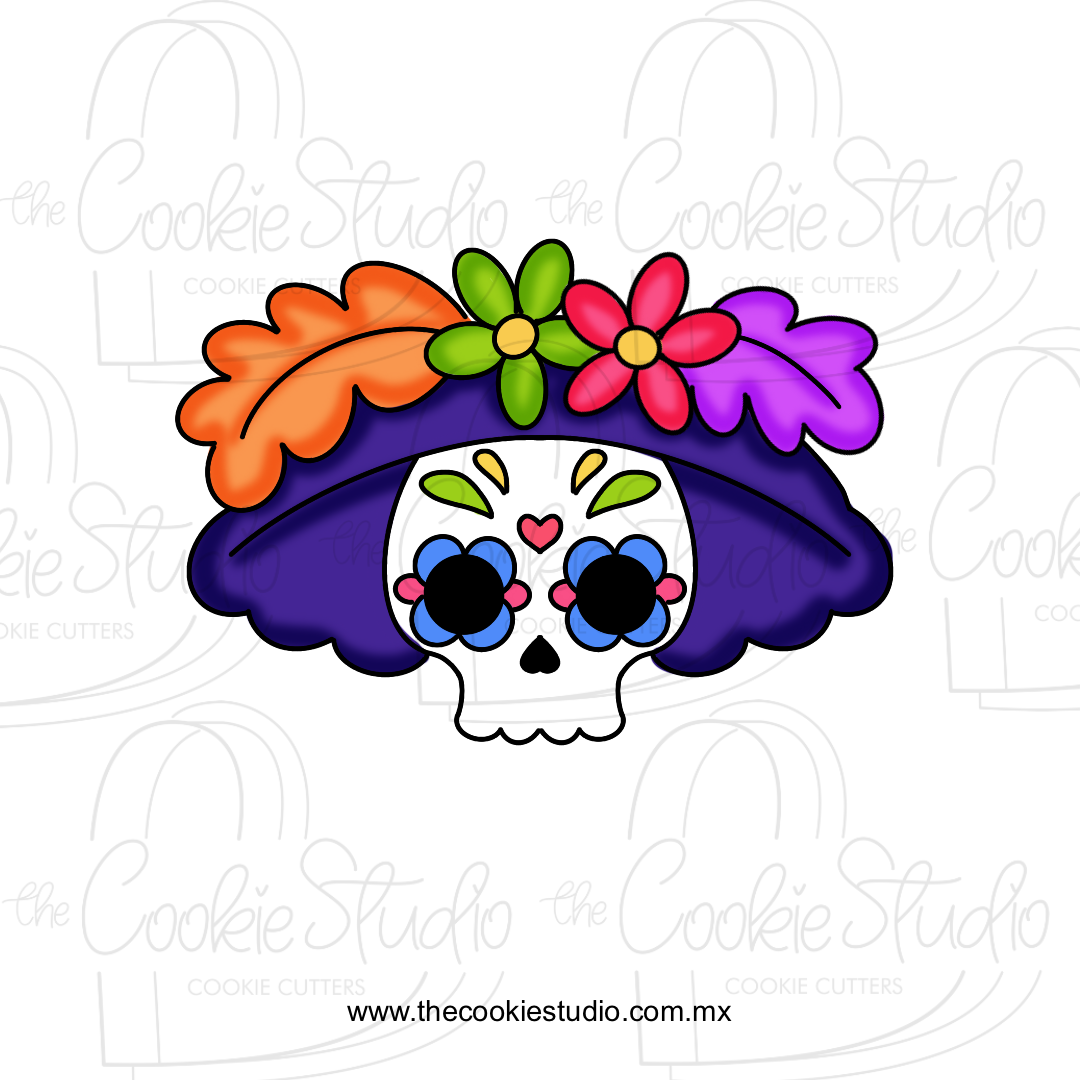 Cortador de Galleta Catrina Sombrero