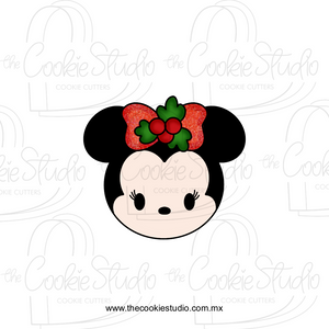 Cortador de Galleta Ratoncita Navidad