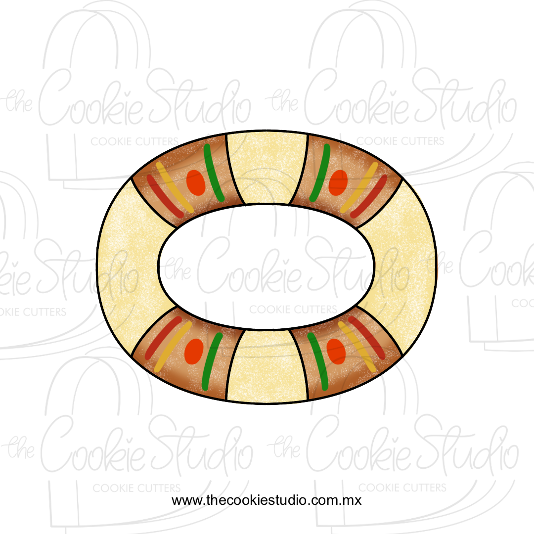 Cortador de Galleta Rosca de Reyes