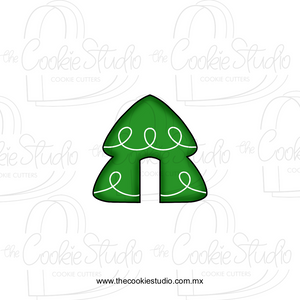 Cortador de Galleta Pino (Colgante Para Tazas)