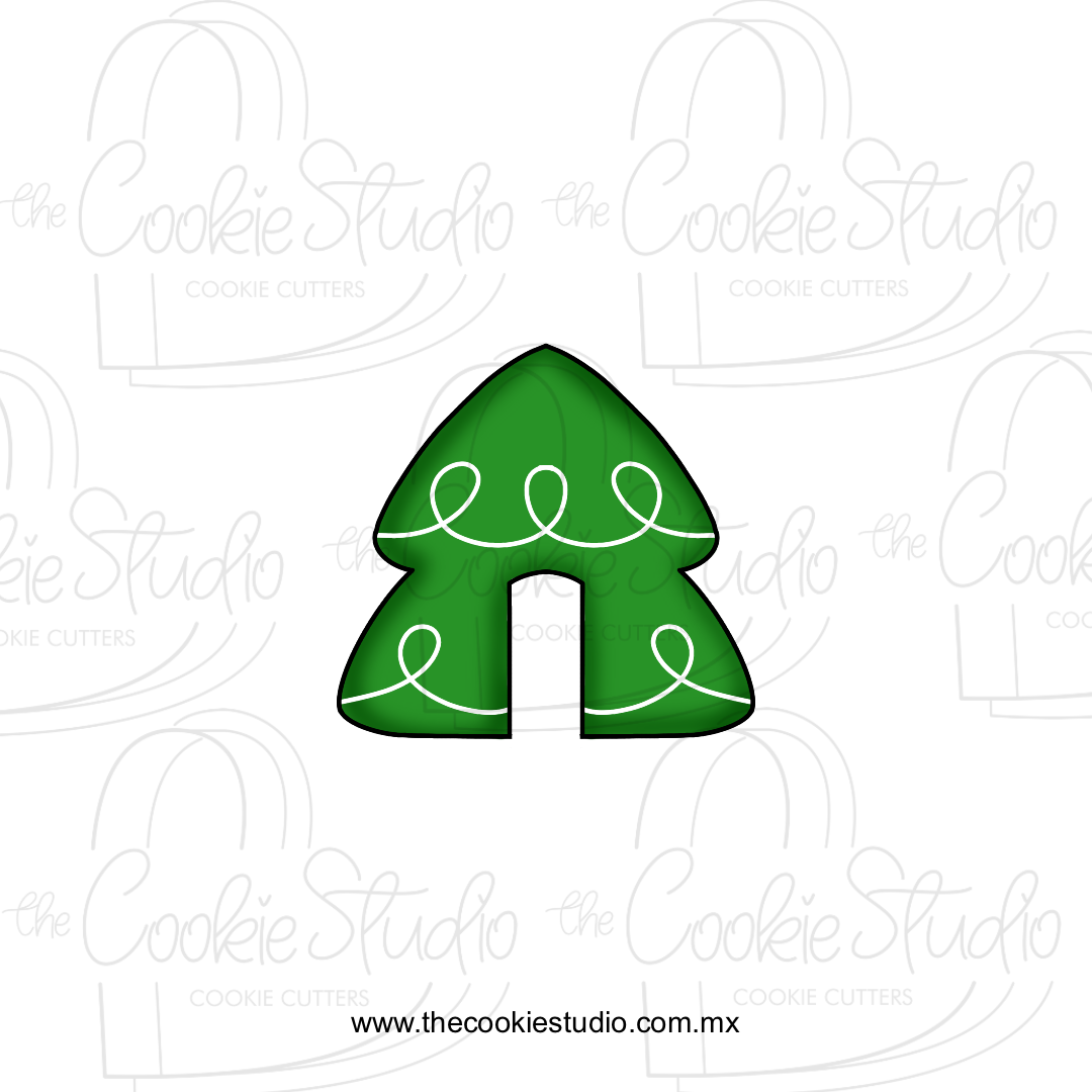 Cortador de Galleta Pino (Colgante Para Tazas)