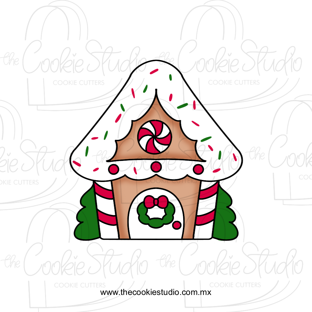 Cortador de Galleta Casita Jengibre Caramelos