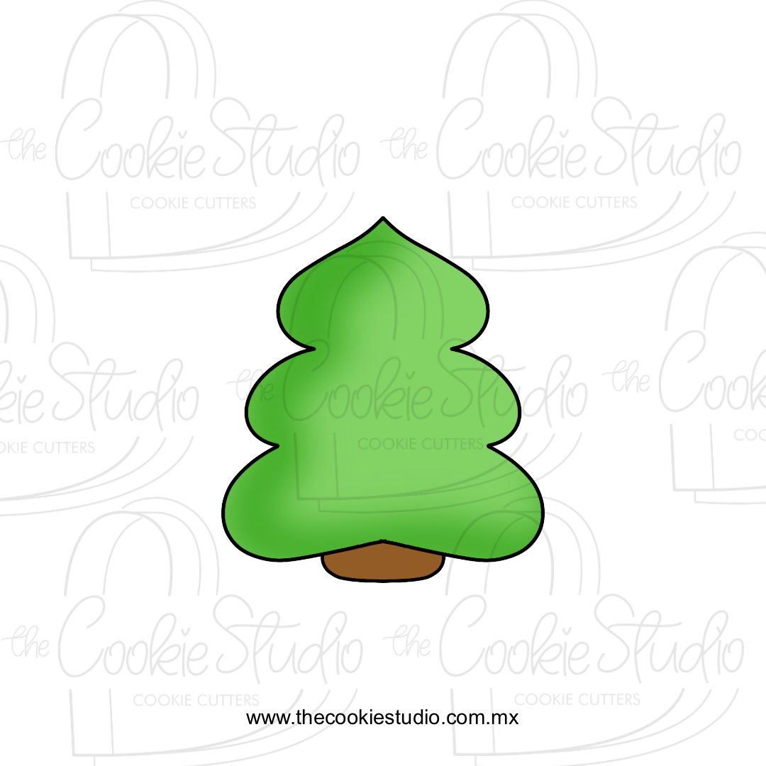 Cortador de Galleta Pino Ondas