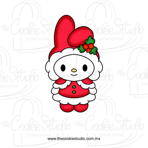 Conejita Santa - STL FILE DIGITAL PRODUCT