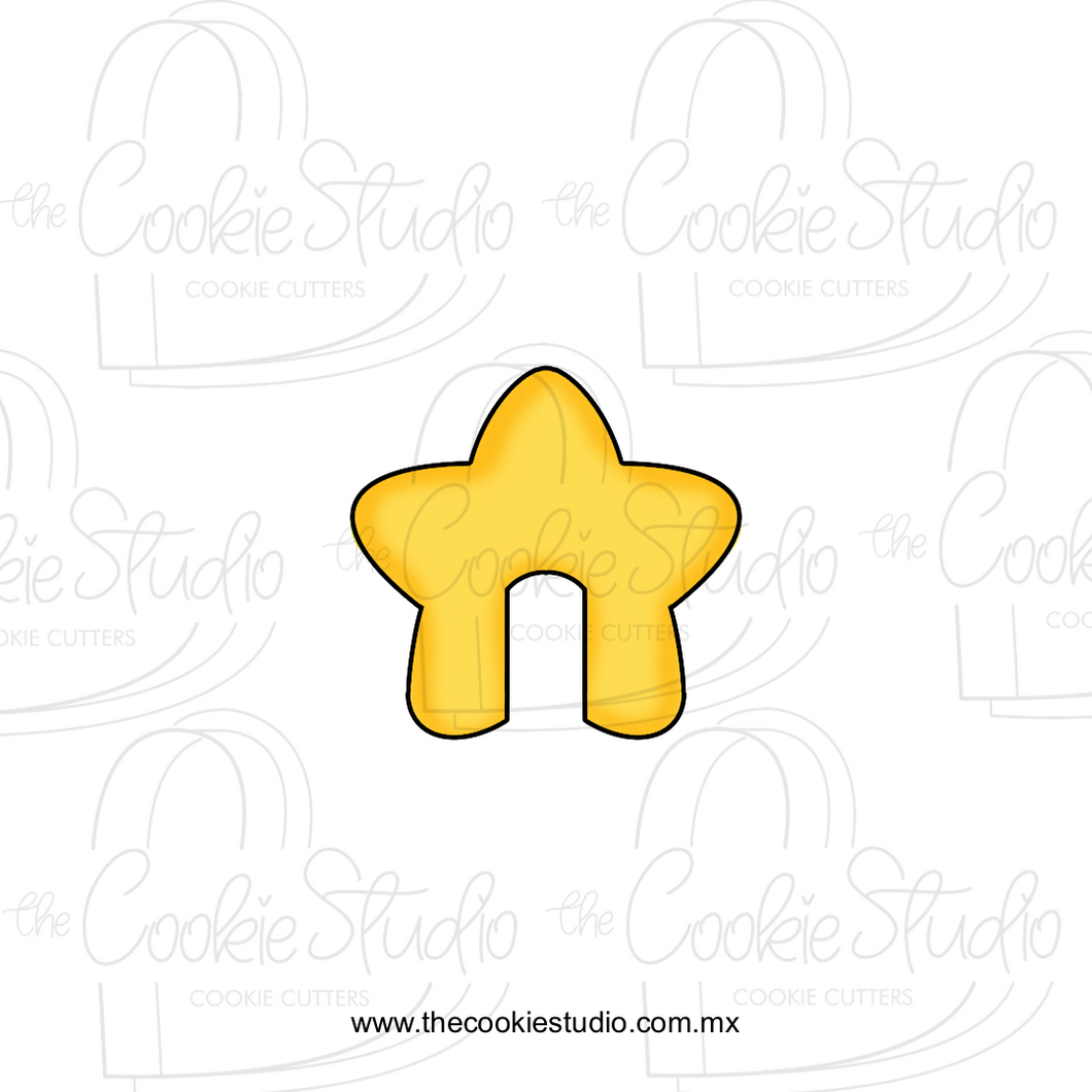 Cortador de Galleta Estrella (Colgante Para Tazas)