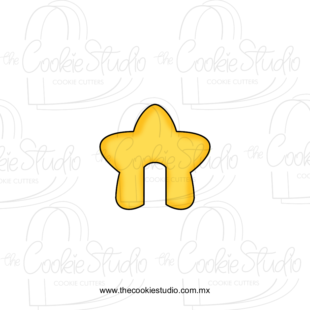 Cortador de Galleta Estrella (Colgante Para Tazas)