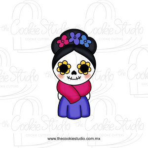 Cortador de Galleta Catrina Elegante
