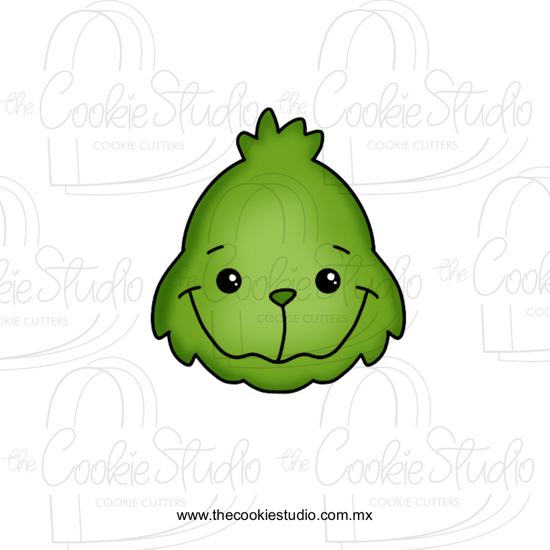 Cortador de Galleta Cara Grinch