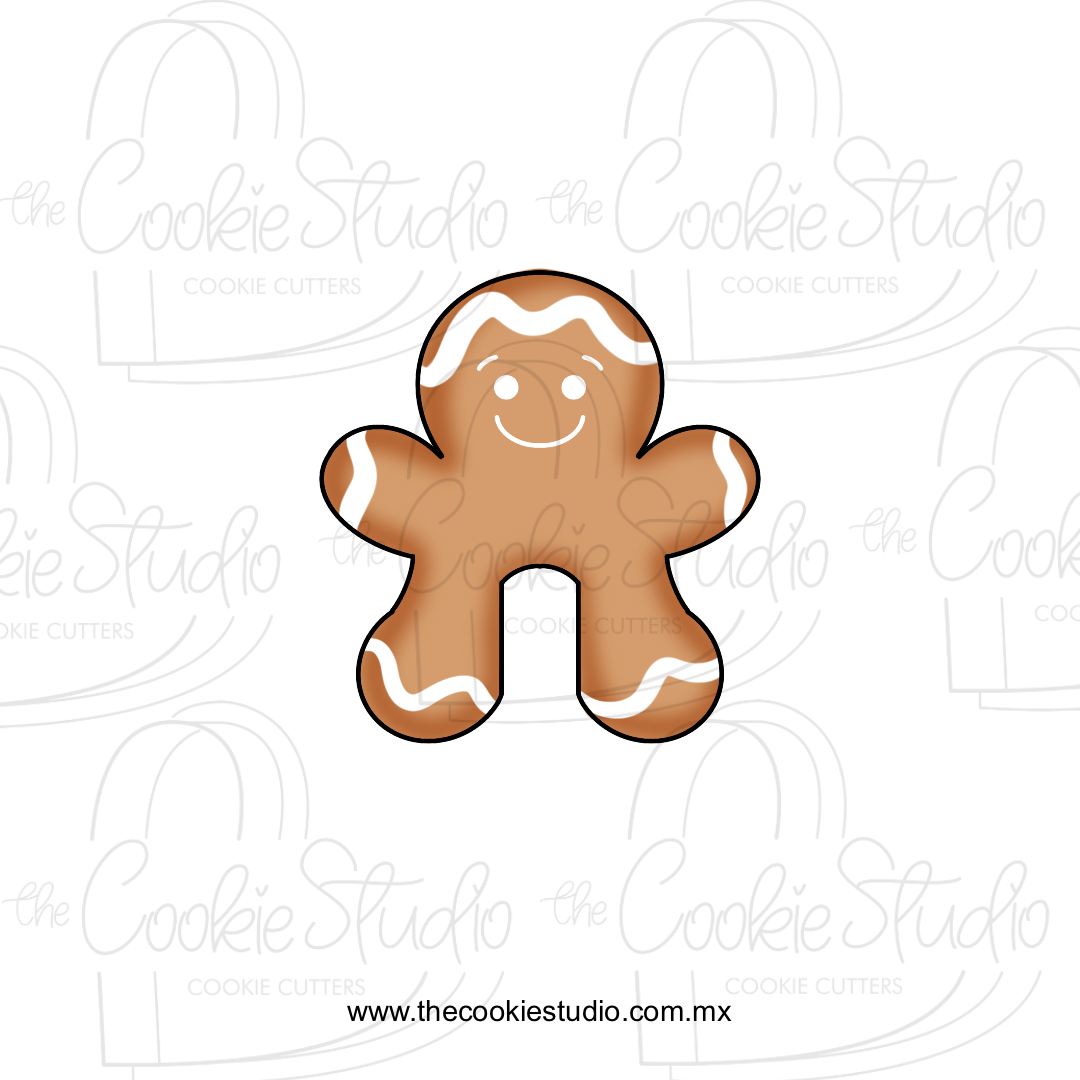 Cortador de Galleta Muñeco Jengibre (Colgante Para Tazas)