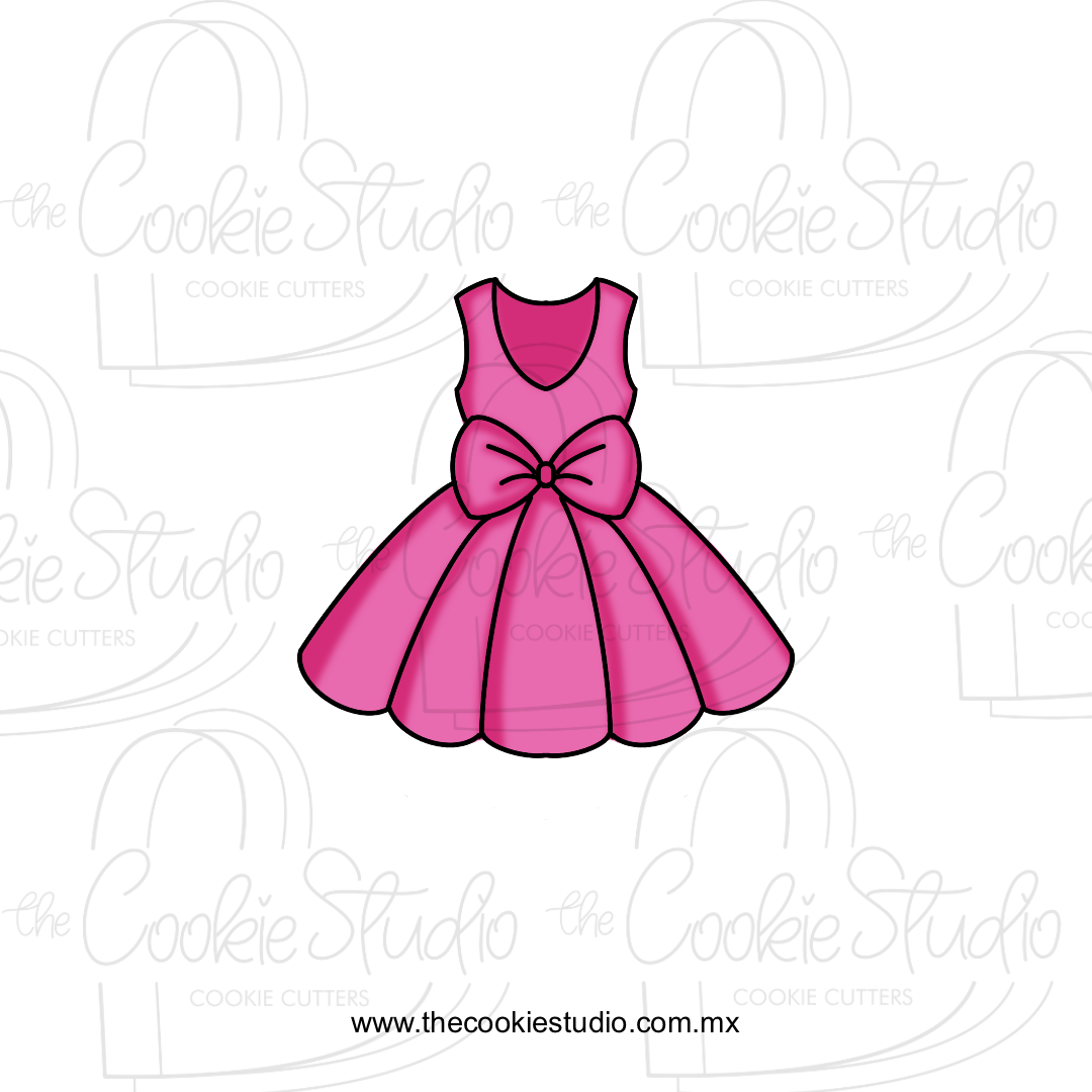 Cortador de Galleta Vestido Muñeca