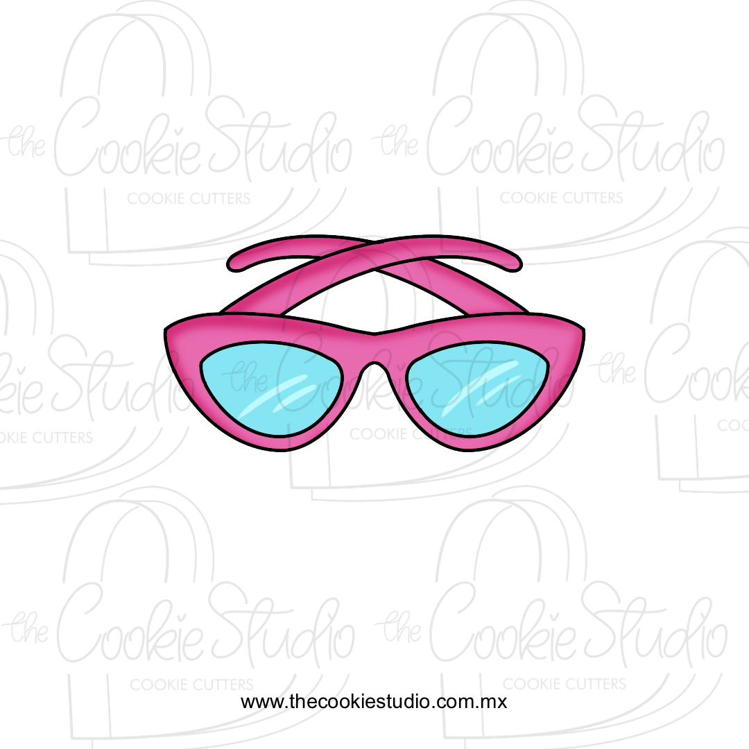 Cortador de Galleta Lentes Sol Muñeca