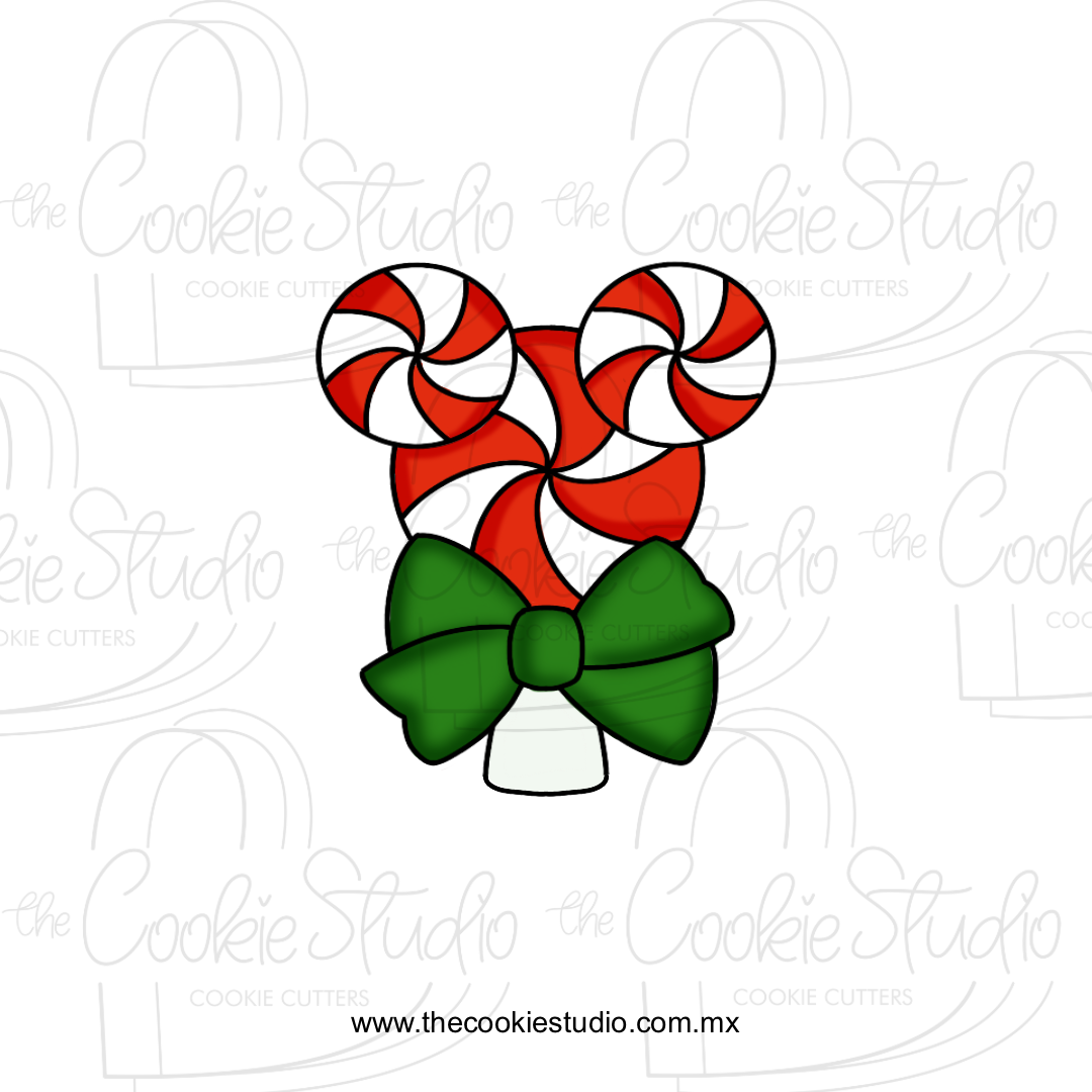 Cortador de Galleta Paleta Ratoncito Navidad