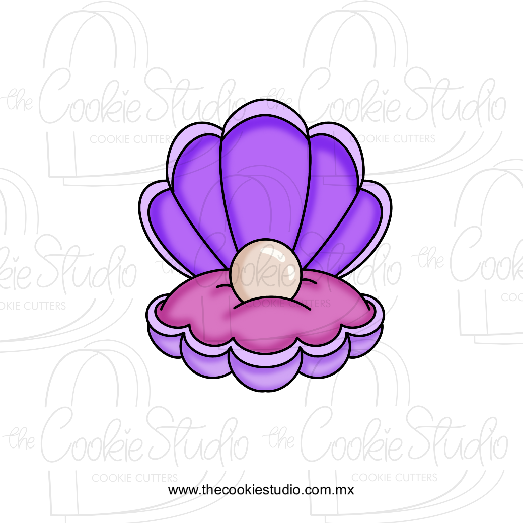 Cortador de Galleta Concha Perla