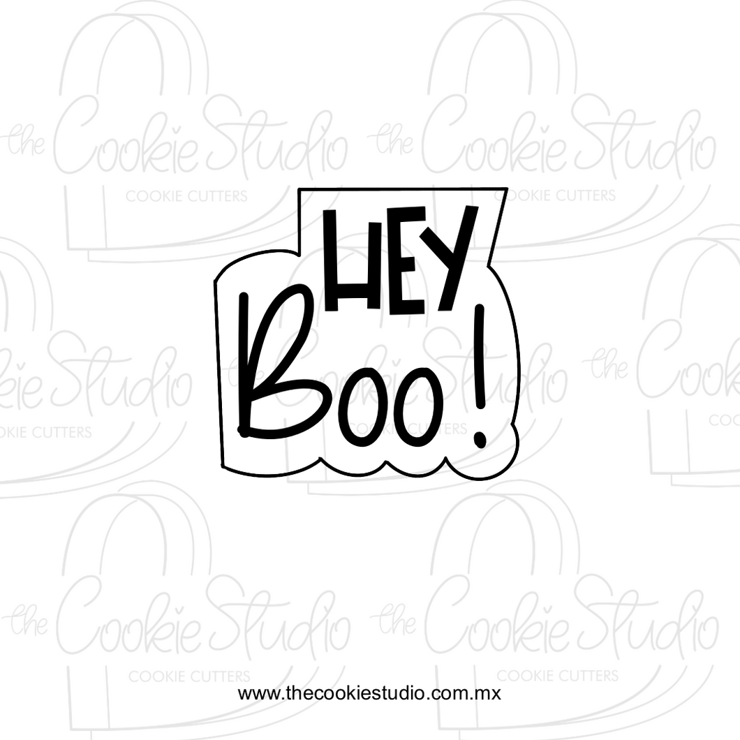 Cortador de Galleta Hey Boo!