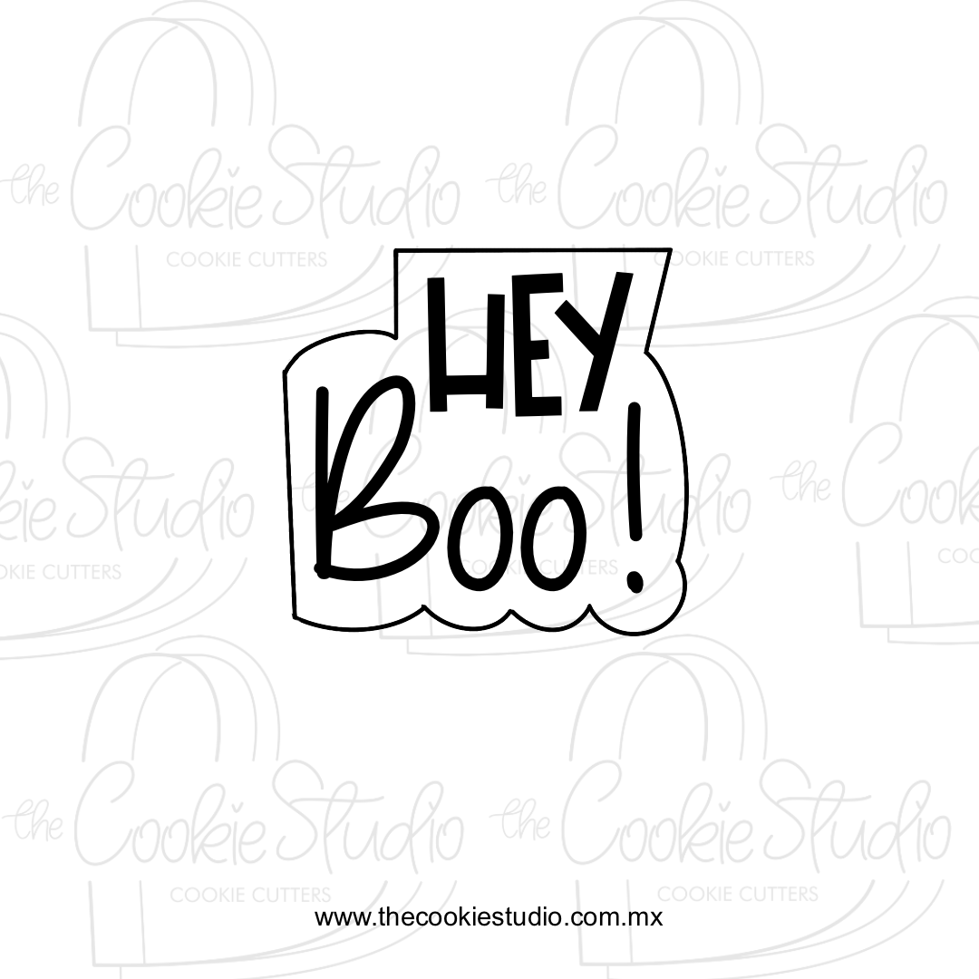 Cortador de Galleta Hey Boo!