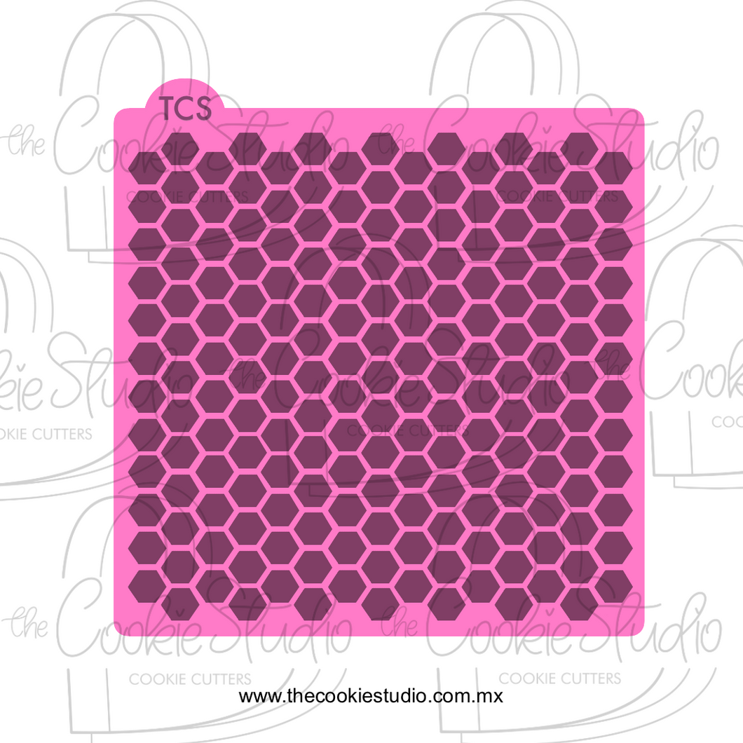 Stencil Hexágonos
