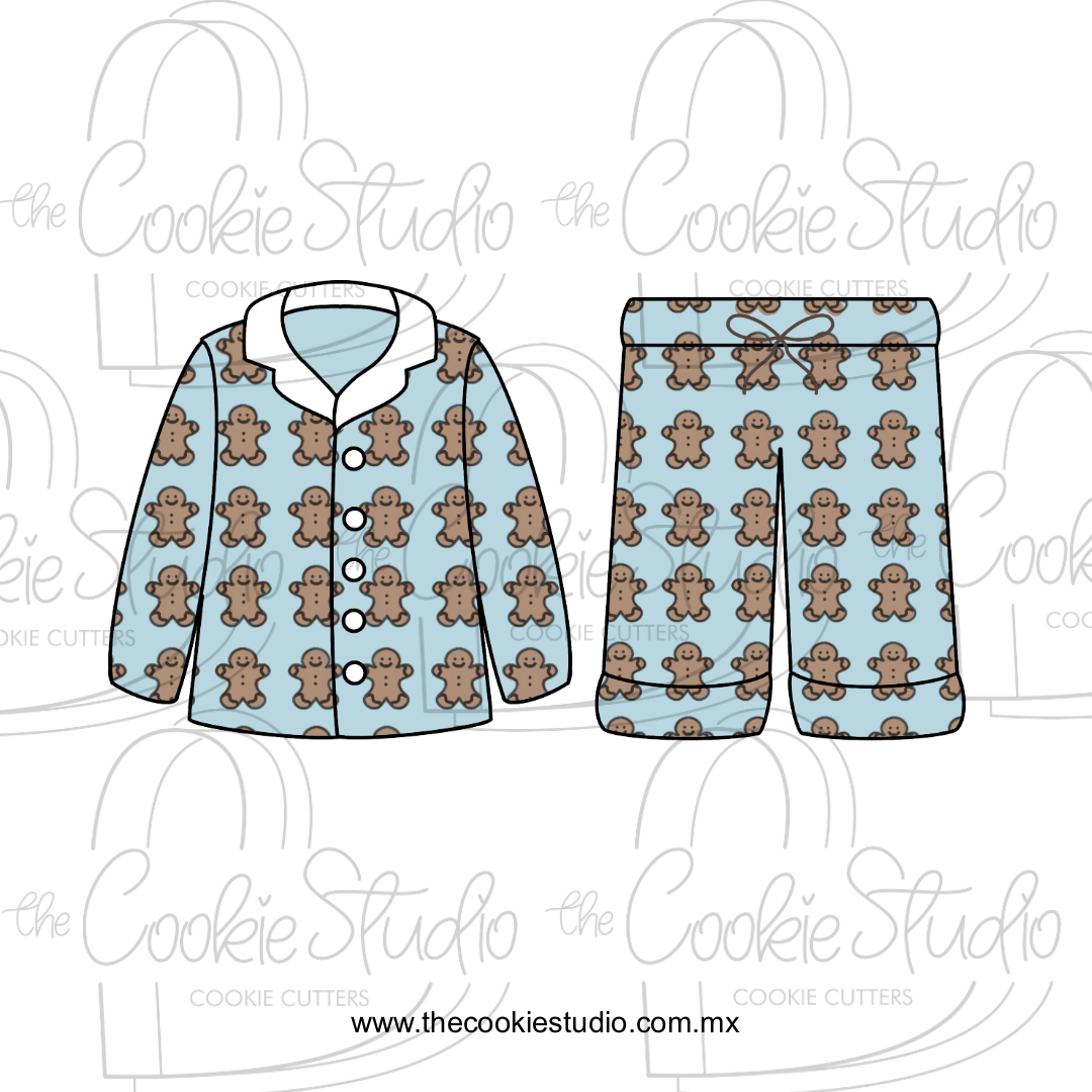 Set Cortadores de Galleta Pijamas (2 Piezas)