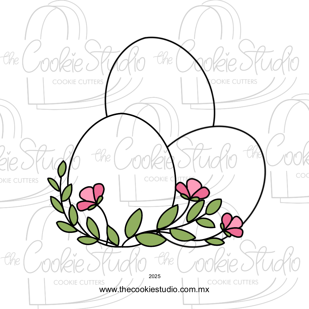 Cortador de Galleta Huevitos Pascua