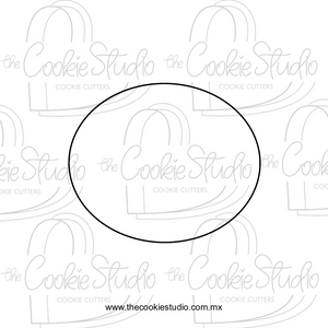 Cortador de Galleta Óvalo Gordito