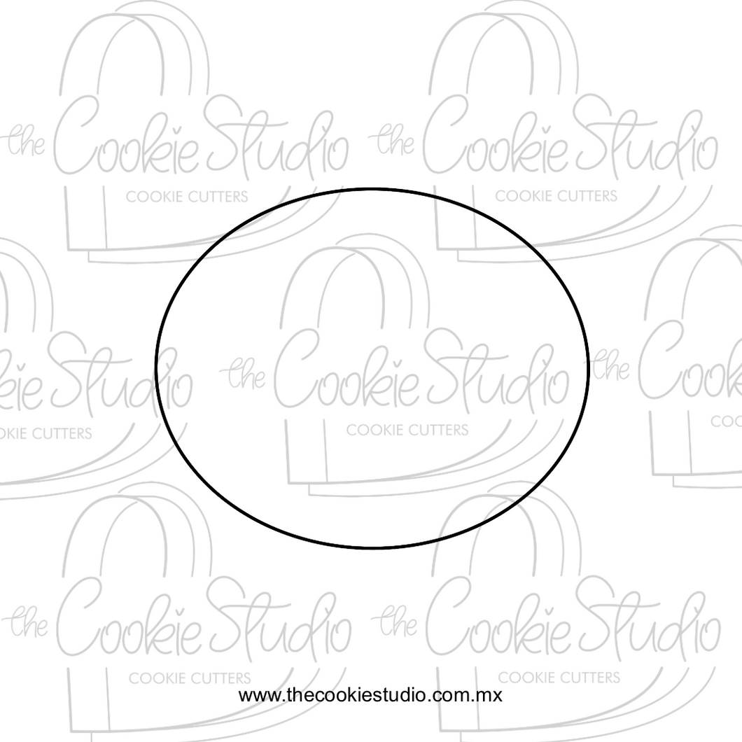 Cortador de Galleta Óvalo Gordito