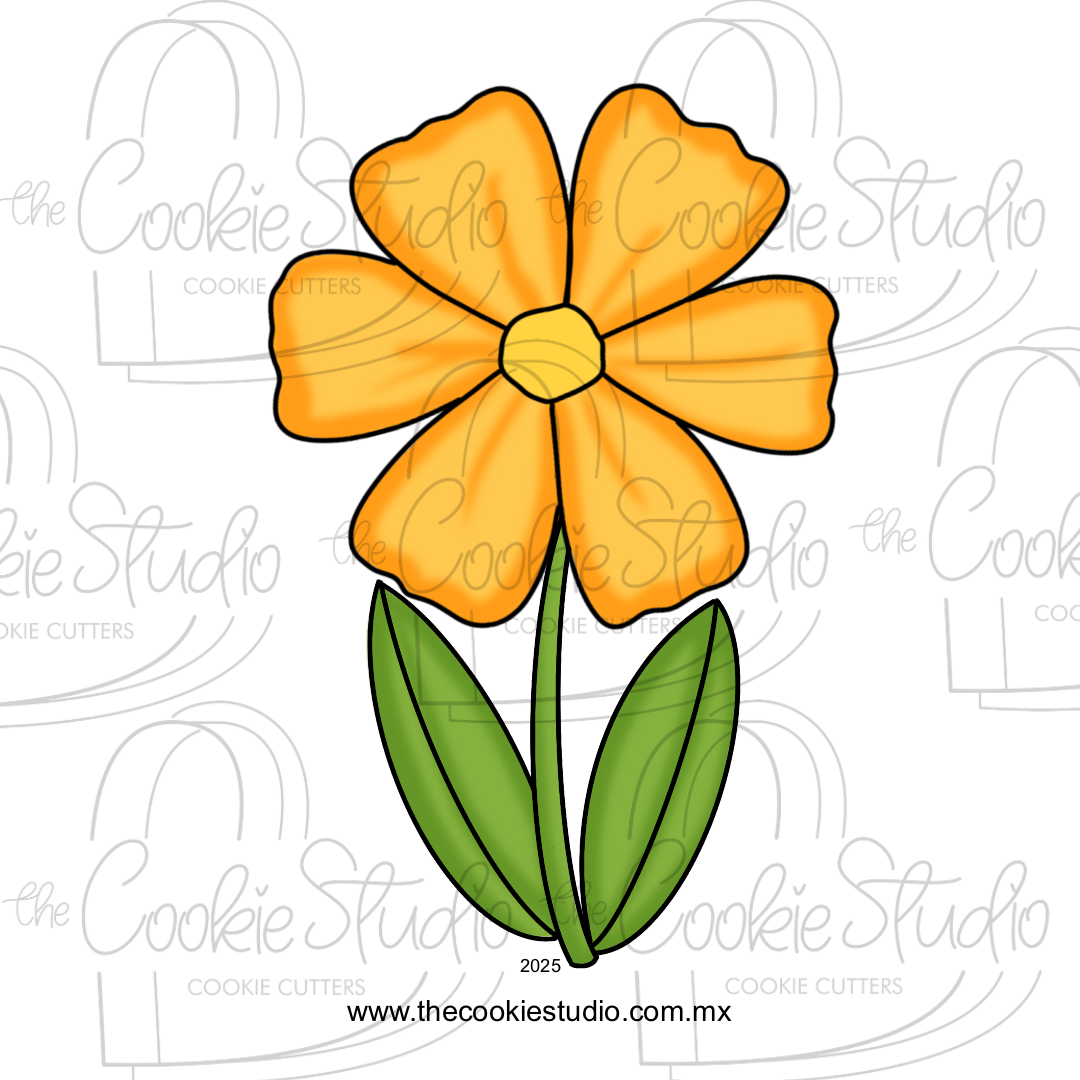 Cortador de Galleta Flor con Tallo