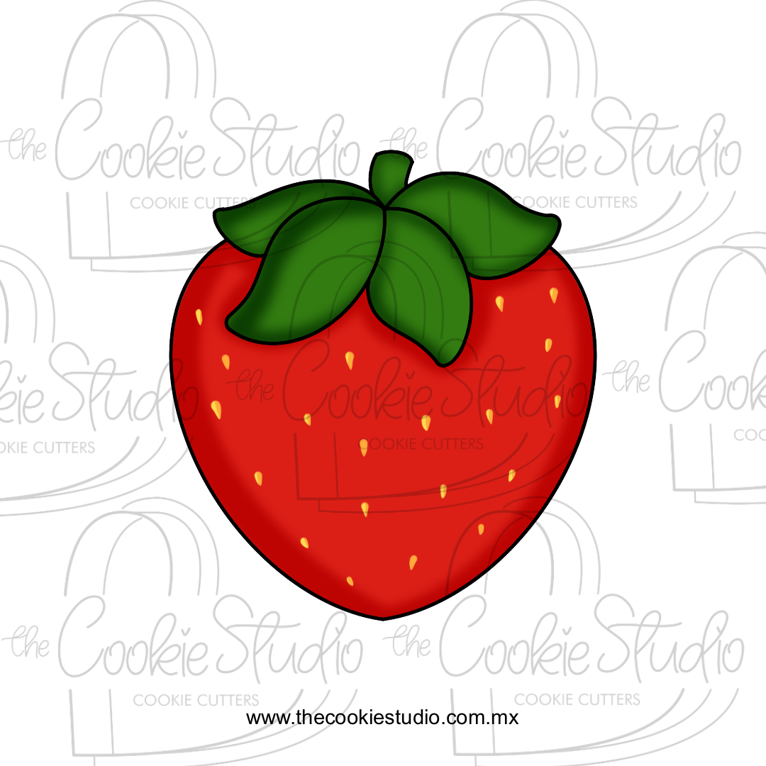 Cortador de Galleta Fresa
