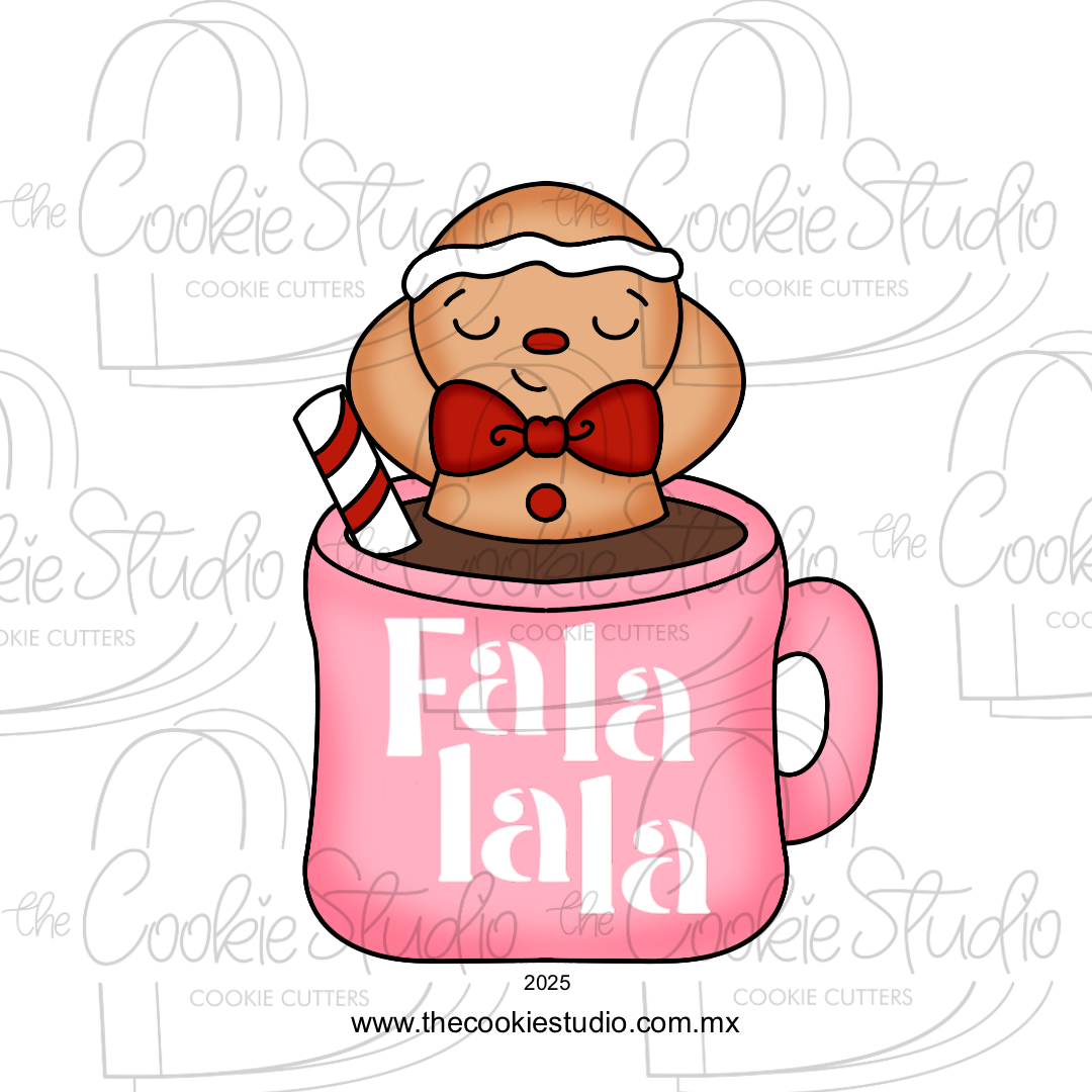 Cortador de Galleta Taza Jengibre Caramelo