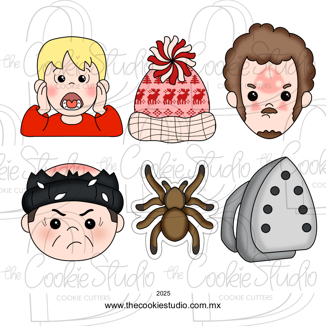 Set Cortadores de Galleta Home Alone (6 Piezas)