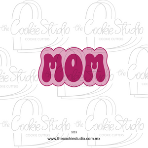 Cortador de Galleta Placa Mom