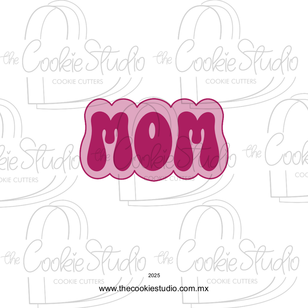 Cortador de Galleta Placa Mom