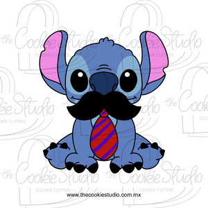 Cortador de Galleta Extraterrestre Bigotes