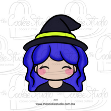 Cargar imagen en el visor de la galería, Cortador de Galleta Cara Brujita
