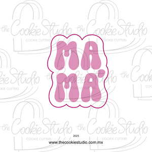 Cortador de Galleta Placa Mamá