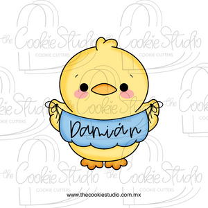 Cortador de Galleta Polluelo Banderín