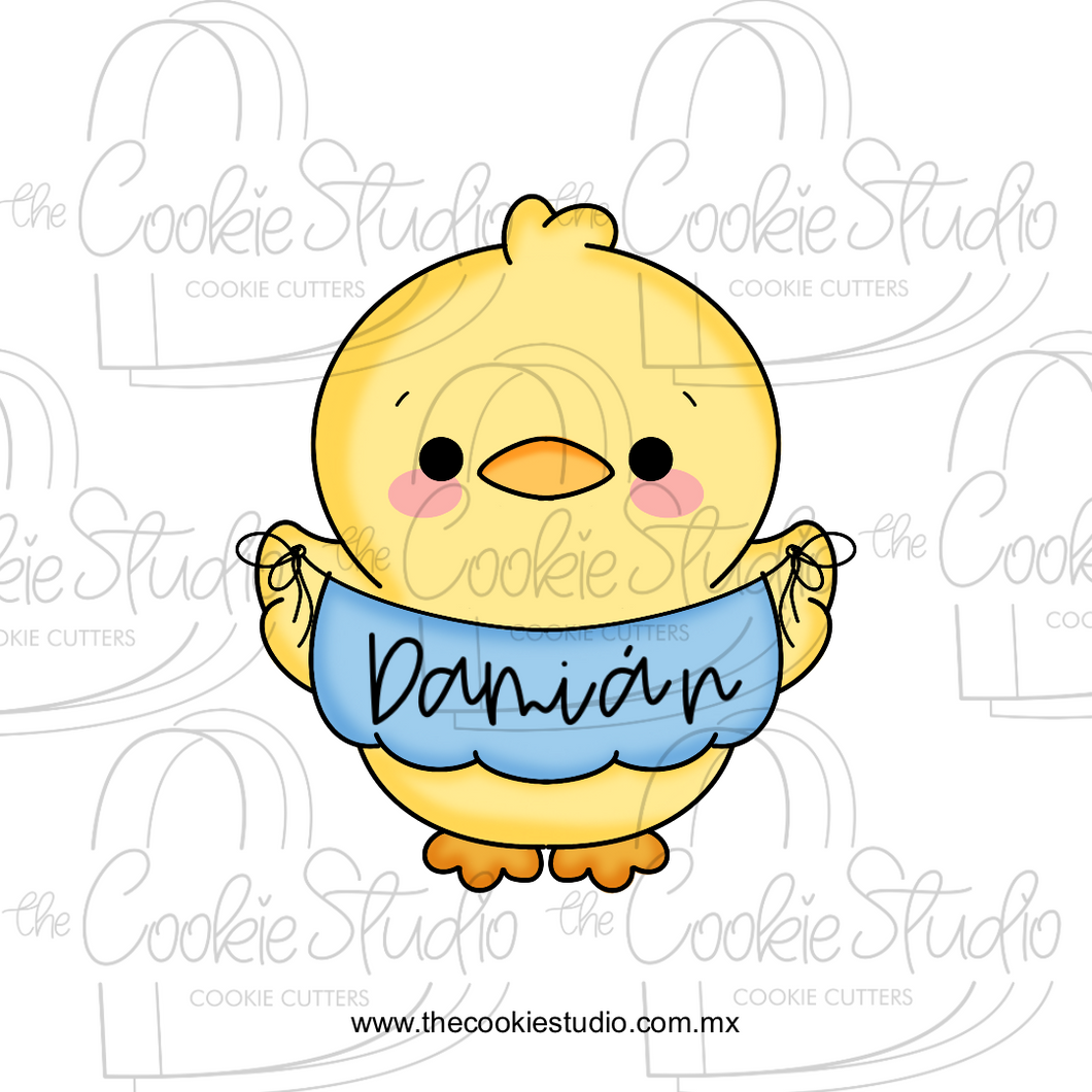 Cortador de Galleta Polluelo Banderín