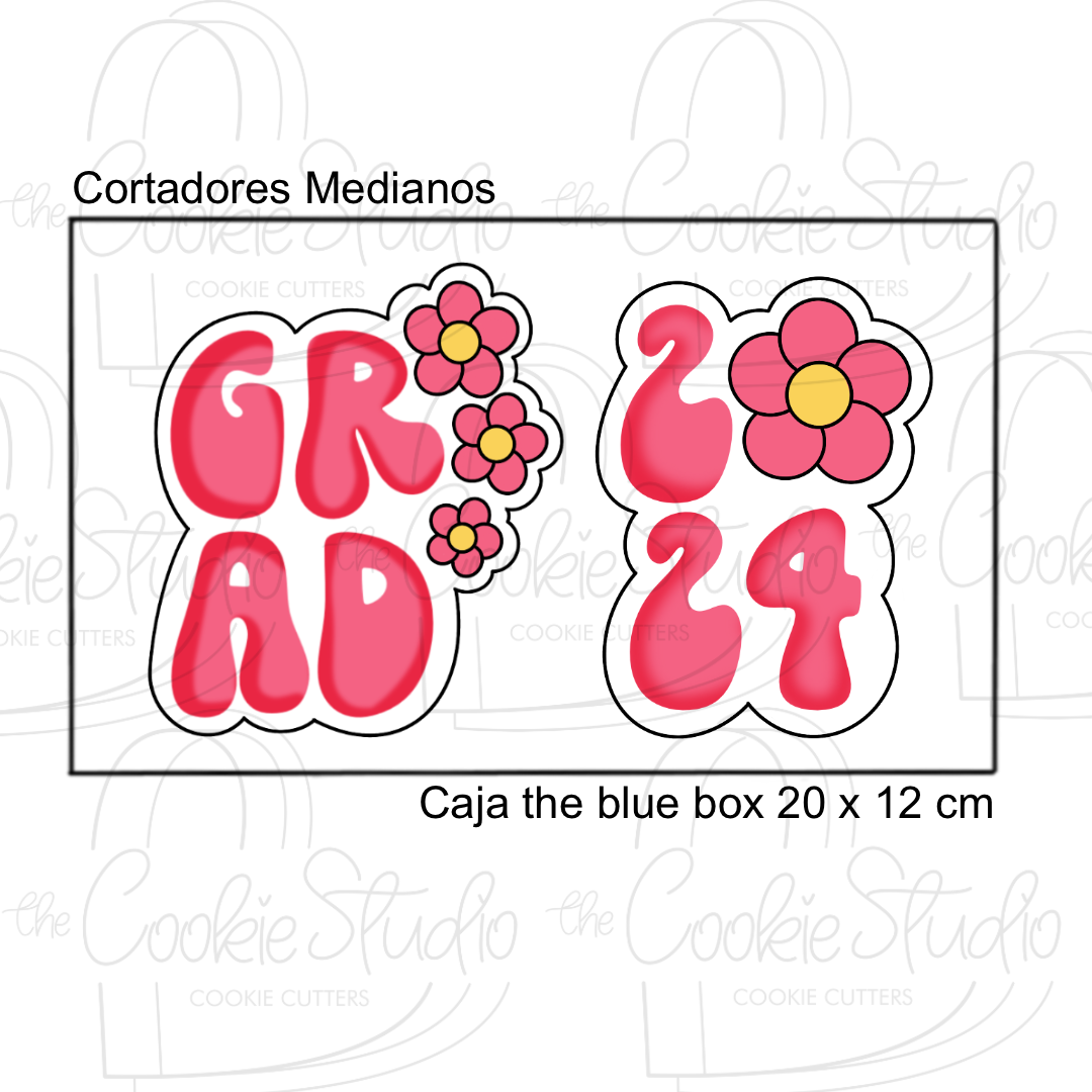 Set Cortadores de Galleta Groovy 202? (2 Piezas)