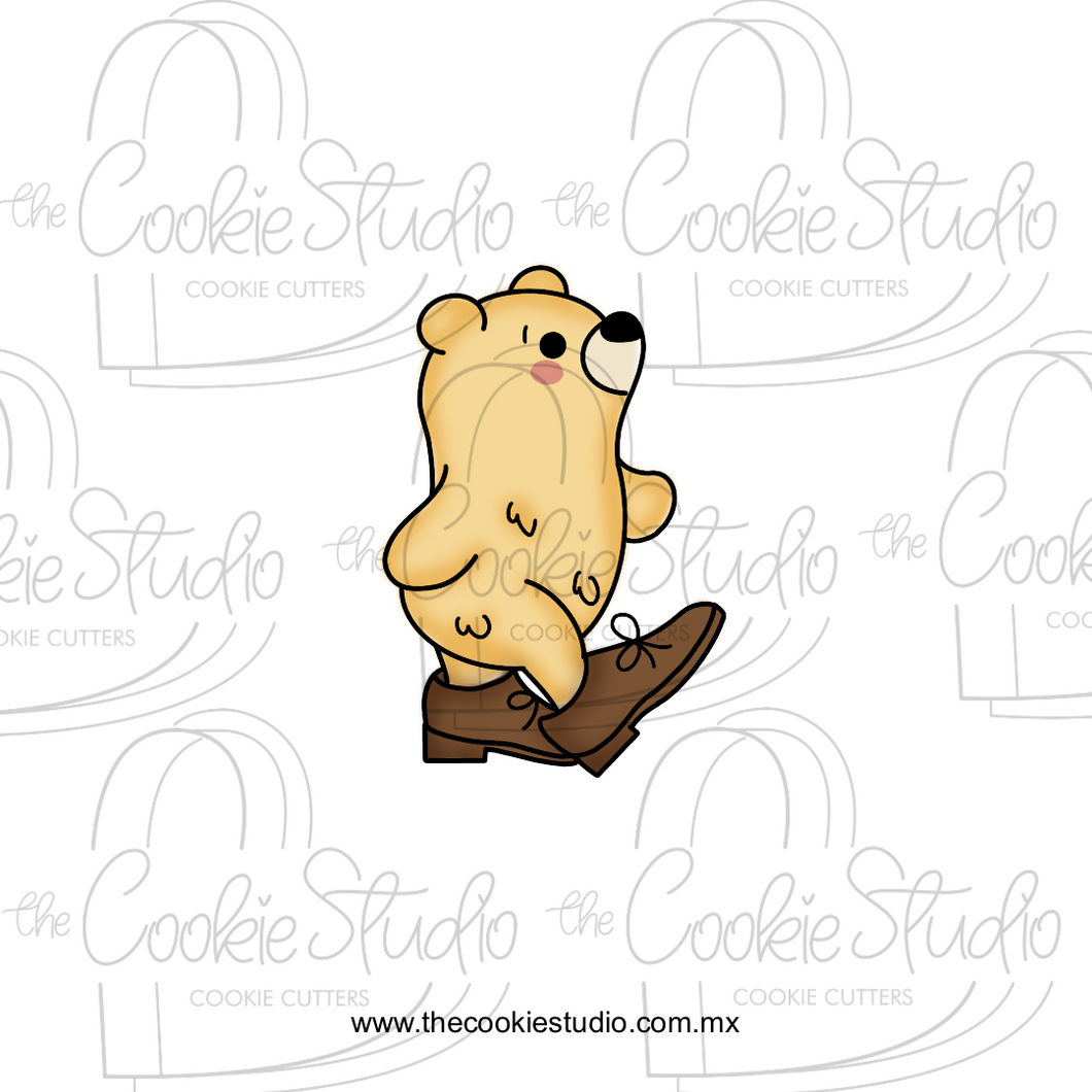 Cortador de Galleta Osito Zapatos
