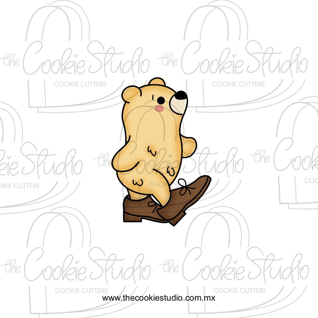 Cortador de Galleta Osito Zapatos